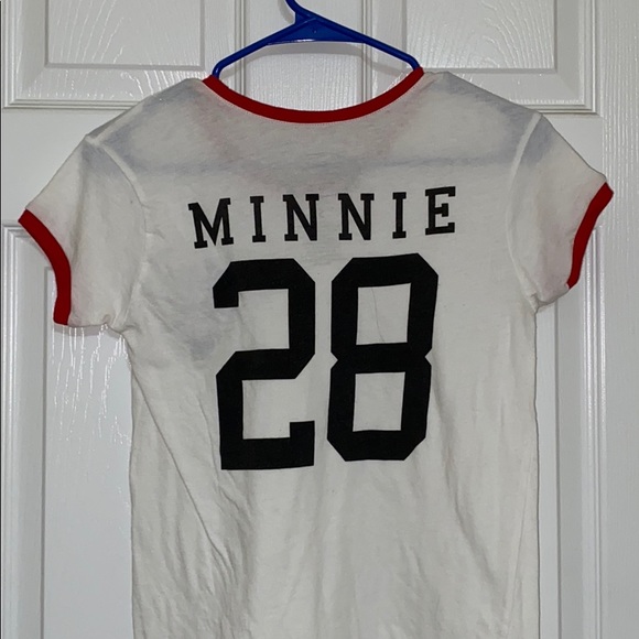 Minnie Embroidered Ringer Tee - Picture 2 of 2